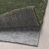 STOENSE Rug, low pile, green, 170x240 cm