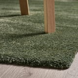STOENSE Rug, low pile, green, 170x240 cm