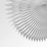 STRÅLA Lamp shade, 3D-shapes/white