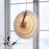 STRÅLA Lamp shade, 3D-shapes/white