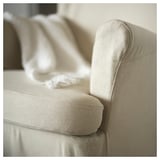 STRANDMON Slipcover for wing chair, Risane natural