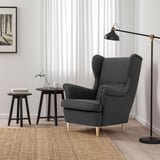 STRANDMON Wing chair, grey