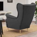 STRANDMON Wing chair, grey
