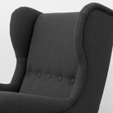 STRANDMON Wing chair, grey