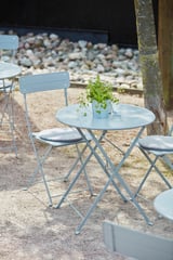SUNDSÖ Chair, outdoor, grey