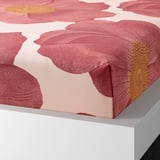 SVARTKLINT Flat sheet and 2 pillowcase, light pink/dark pink, 240x260/50x80 cm