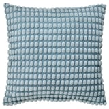SVARTPOPPEL Cushion cover, pale blue, 50x50 cm