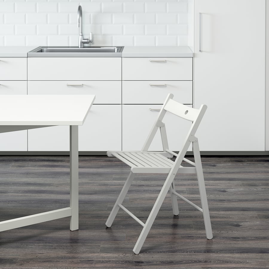 TERJE Folding chair, white IKEA