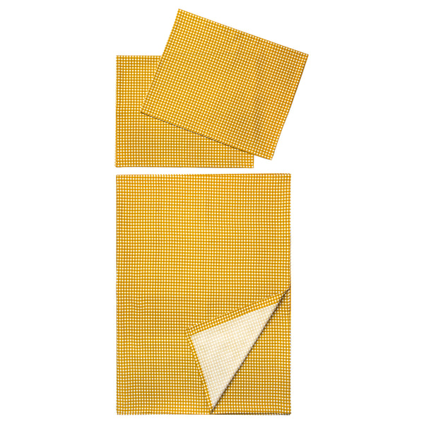 TETSTJERNA Flat sheet and 2 pillowcase, 240x260/50x80 cm