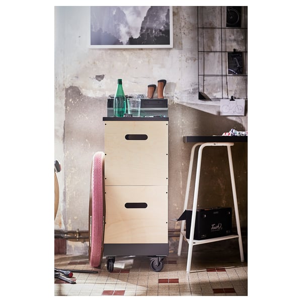 TILLSLAG Trestle, white metal