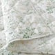 Option: TIMJANSMOTT Comforter, white/floral pattern, 150x250 cm