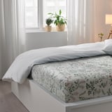TIMJANSMOTT Flat sheet and 2 pillowcase, 240x260/50x80 cm