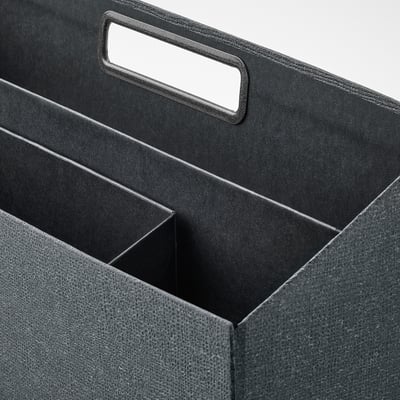 TJOG Desk organiser, dark grey, 34x16 cm