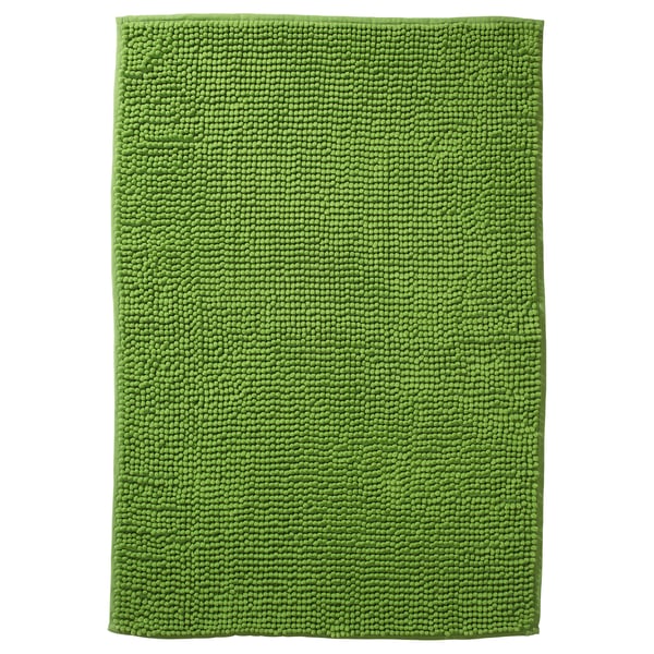 TOFTBO Bath mat, green, 40x60 cm