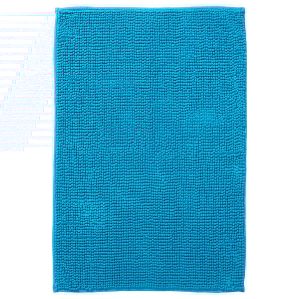 TOFTBO Bath mat, turquoise, 40x60 cm
