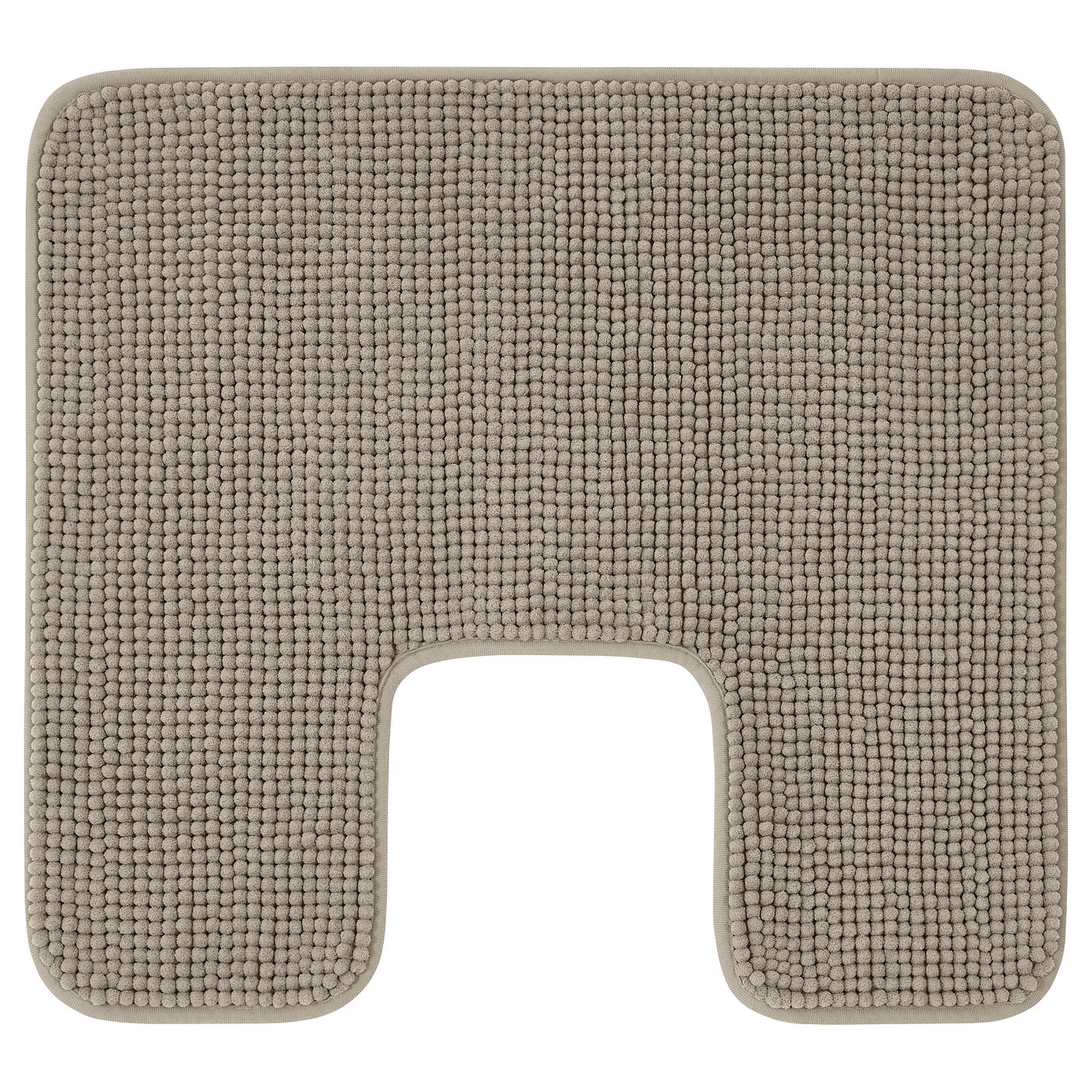 TOFTBO pedestal mat, beige, 55x60 cm (22x24