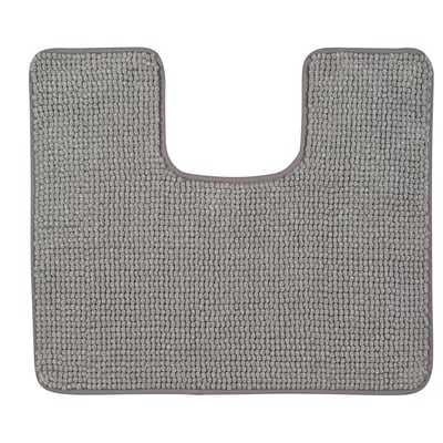 TOFTBO Pedestal mat, grey-white/mélange, 55x60 cm