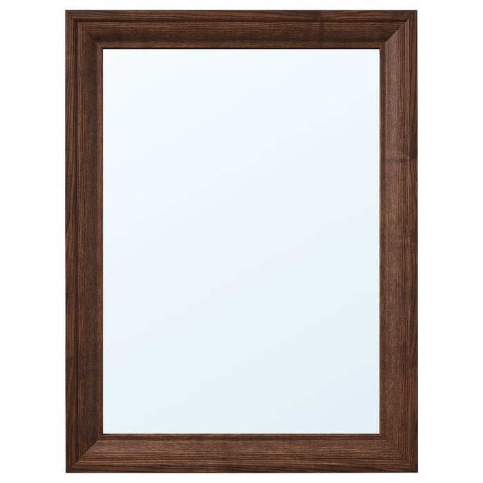 TOFTBYN mirror, ash effect/brown, 65x85 cm (255/8x331/2") IKEA