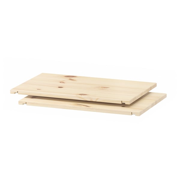 TROFAST Shelf, light white stained pine, 30 cm