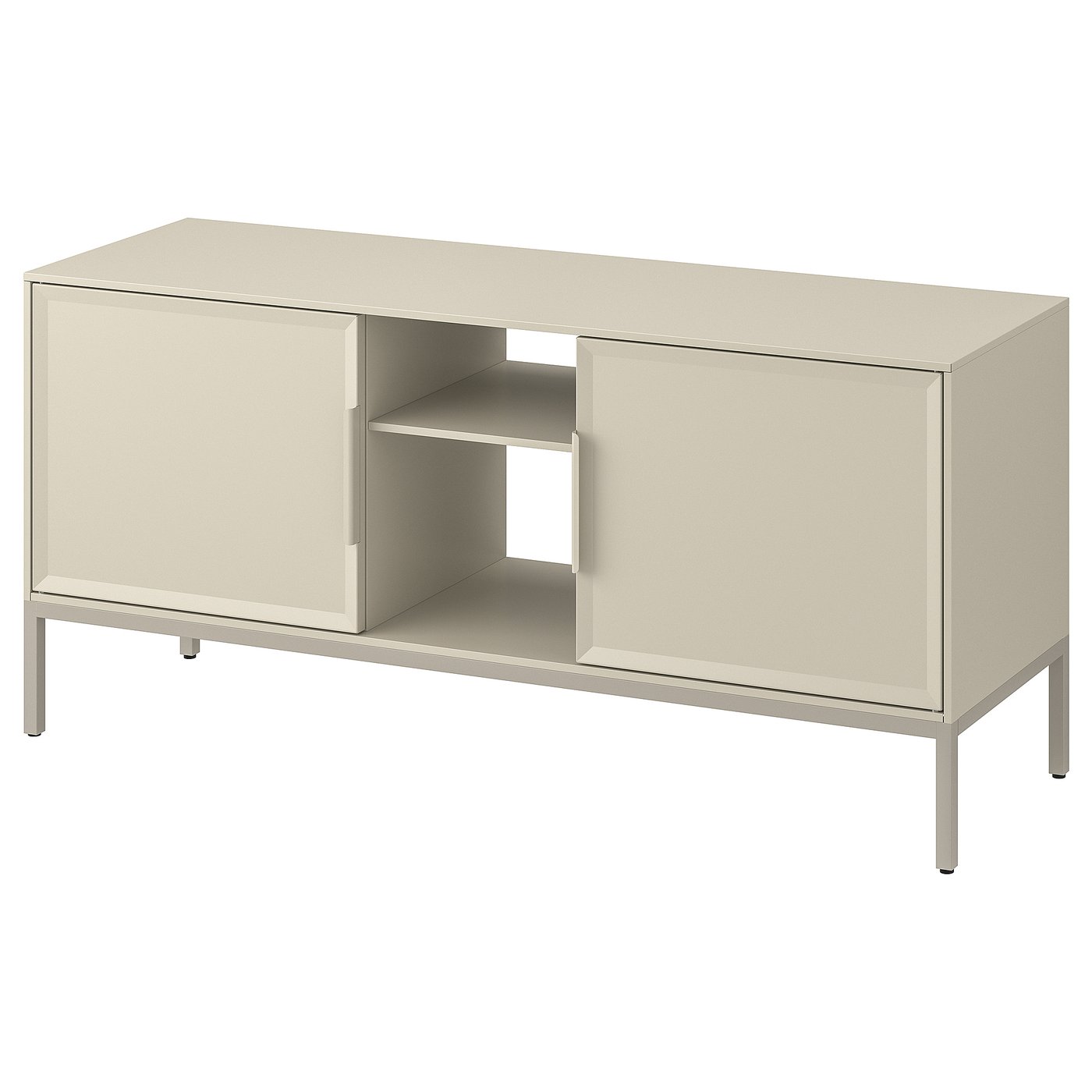 TULLSTORP TV bench, beige, 114x35x53 cm (447/8x133/4x207/8") IKEA