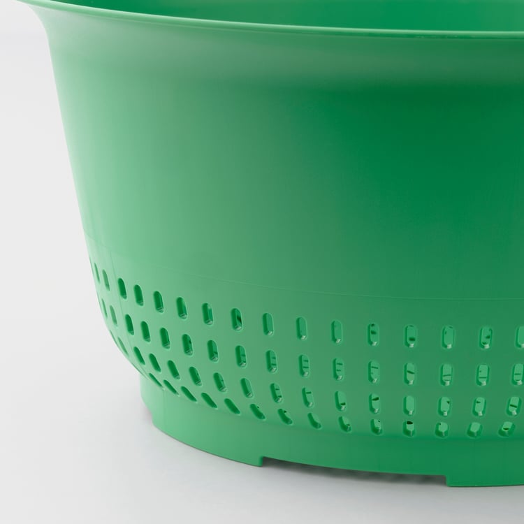 UPPFYLLD colander, bright green, 24 cm (9 ½") IKEA