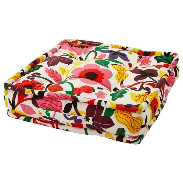 Ursprunglig Floor Cushion Floral Patterned Ikea
