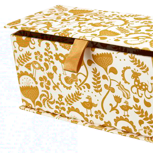 URSPRUNGLIG Jewellery box, yellow IKEA