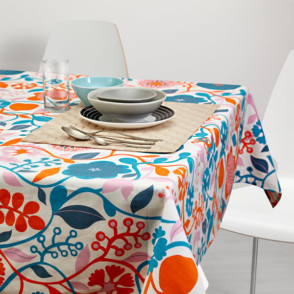 Ursprunglig Tablecloth Multicoloured Dark Ikea