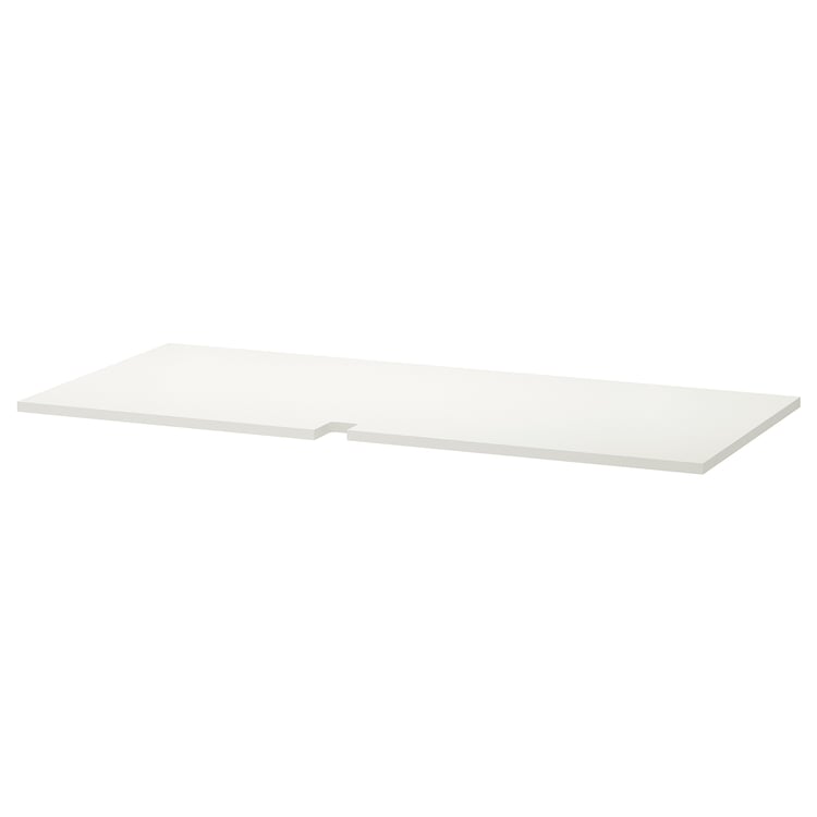 UTRUSTA shelf for corner base white, 128 cm (501/4") IKEA