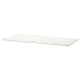 Option: UTRUSTA Shelf for corner base cabinet, white, 128 cm