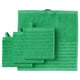 VÅGSJÖN Washcloth, bright green, 30x30 cm