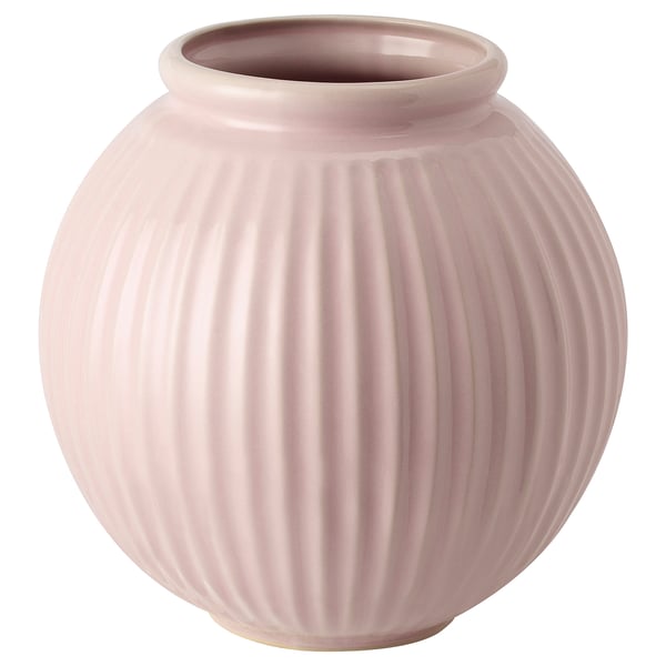VANLIGEN Vase, pink, 18 cm (7") IKEA