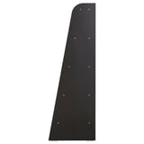 VARBY Corner shelf unit, black-brown, 53x155 cm