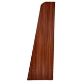 VARBY Corner shelf unit, medium brown, 53x155 cm