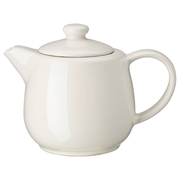 VARDAGEN Teapot, off-white - IKEA