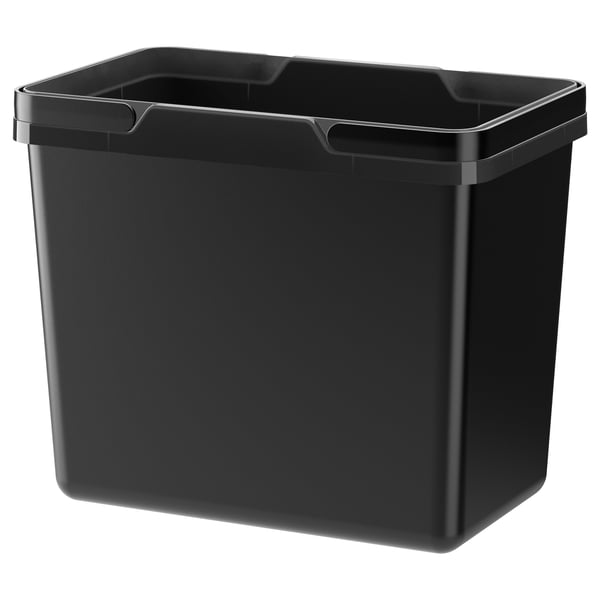 Variera Waste Sorting Bin Black Ikea