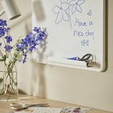 VEMUND Pen/eraser holder, white