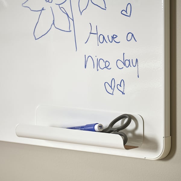 VEMUND Pen/eraser holder, white