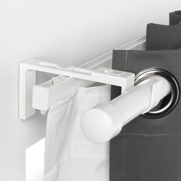 VIDGA Curtain rod holder, white IKEA