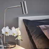 VIRRMO Work lamp, nickel-plated, 54 cm