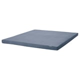 VOGNILL Coir foam mattress, firm/light blue, 180x200 cm