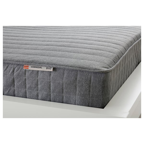 Vormedal Coir Sprung Mattress Firm Light Grey 80x200 Cm Ikea