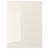 VOXTORP Door, high-gloss light beige, 60x80 cm