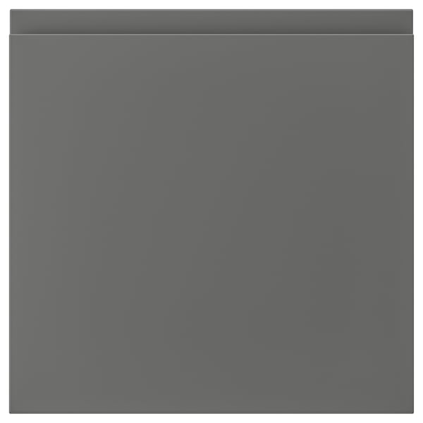 VOXTORP Drawer front, dark grey, 40x40 cm