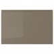 VOXTORP Drawer front, high-gloss dark grey-brown, 60x40 cm