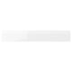 VOXTORP Drawer front, high-gloss white, 60x10 cm