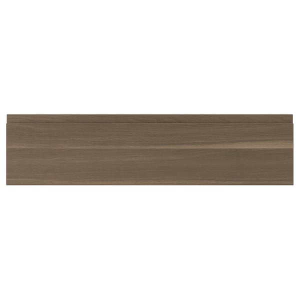 VOXTORP drawer front, walnut effect, 80x20 cm (311/2x77/8") IKEA