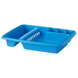 VRAKFISK Dish drainer, blue