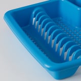VRAKFISK Dish drainer, blue