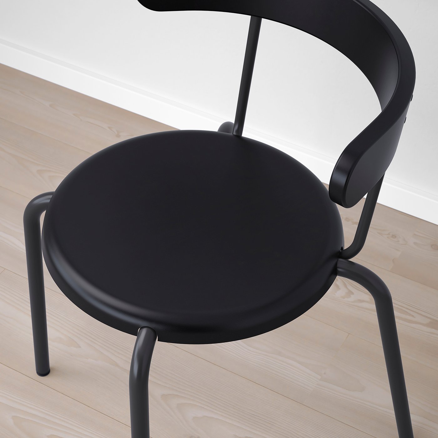 YNGVAR chair, anthracite - IKEA
